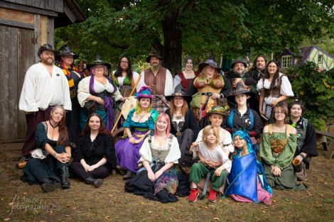 Photo of people at ren fest